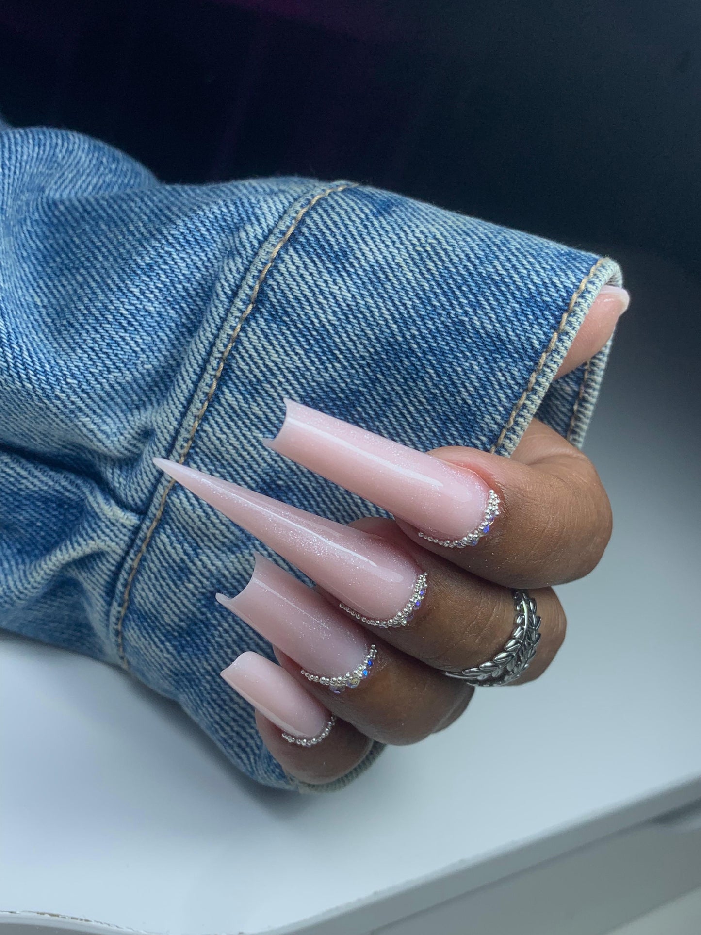 Nude Shiny – Gel de construction avec Fibre en Verre Nude Rosé avec Finition Brillante