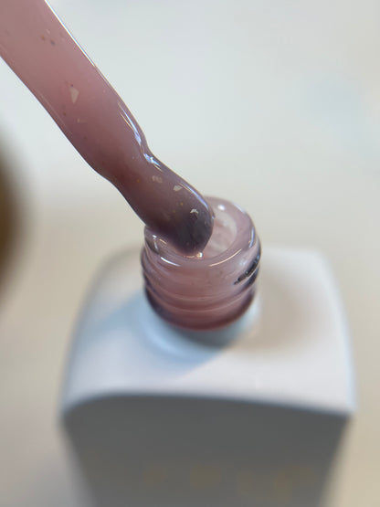 Rubber Base Pink Gold – Base Brillante Rose Dorée pour Ongles