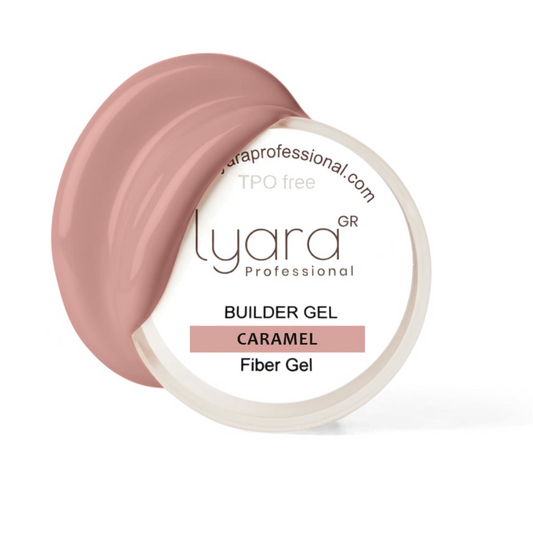 Gel UV caramel – Construction avec fibre en verre 50g
