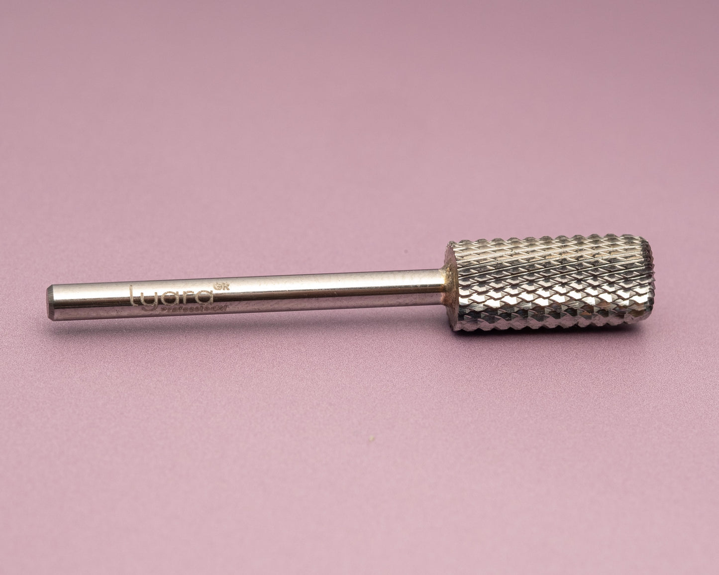 Fraise en carbure, Cylindre, bleue
 – Pour Nettoyage, Préparation et Finition des Ongles