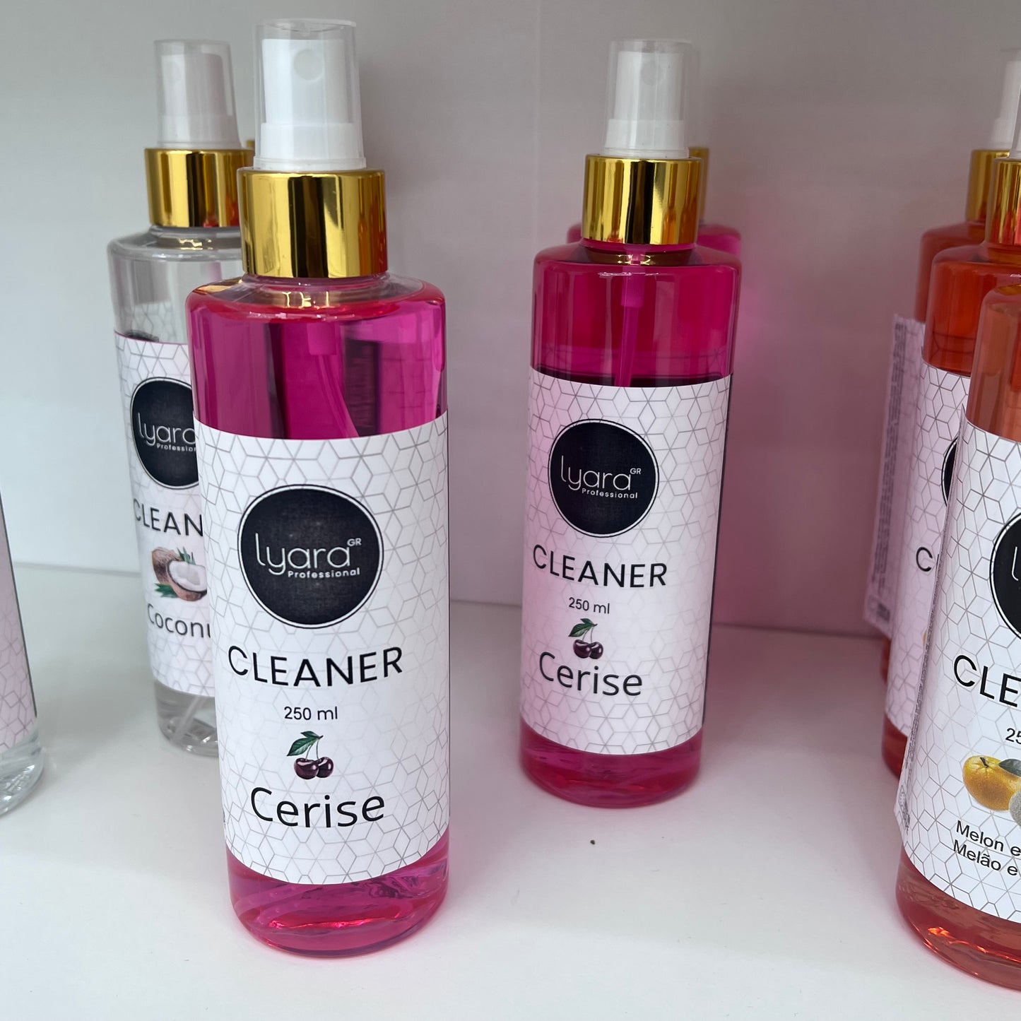 Cleaner UV Cerise – Nettoyant Finition pour Ongles en Gel