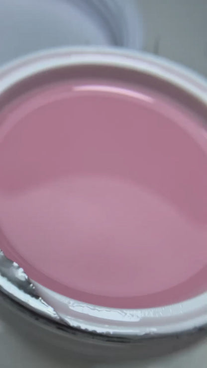 Pink Glow – Gel de construction avec Fibre en Verre Beige Pêche Doux 50g